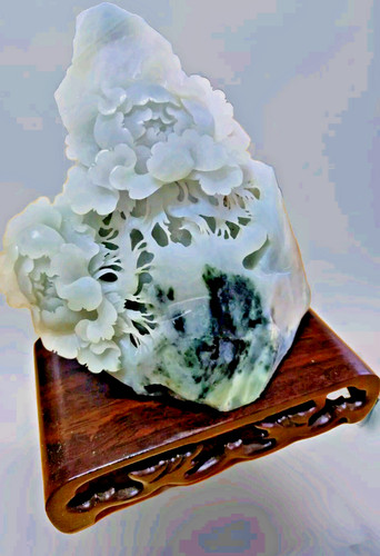 Jade hetian chinois - chinois, sculpté