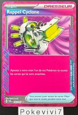 Carte Pokemon RAPPEL CYCLONE 162/167 HIGH-TECH ACE Rare EV6 TWM FR NEUF