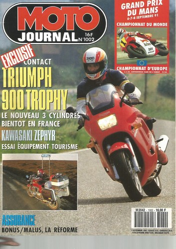 Moto journal 1002 - journal, triumph