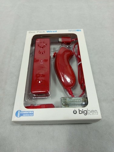 Manette nunchuck rouge duo - +,