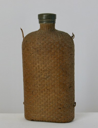 Bouteille gourde osier - bouteille,