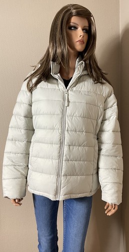 Doudoune gris beige capuche - gris,