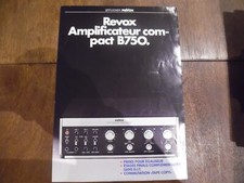 Catalogue REVOX Amplificateur
