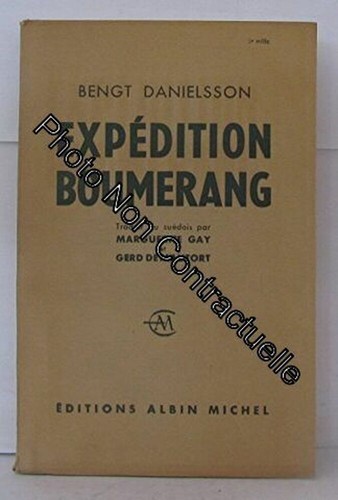 Expédition boumerang - expédition,