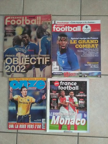 Lot revues france football - revues,