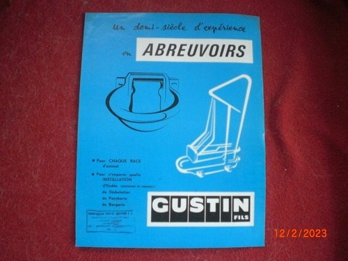 Ancienne brochure - ancienne,