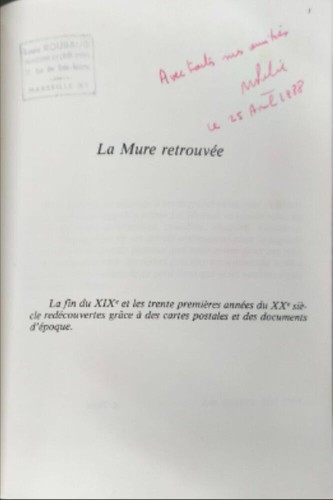 Mure retrouvée tirage à - la,