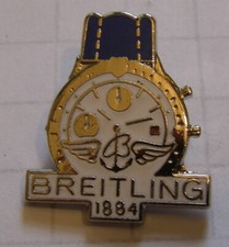 pin's  BREITLING 1884 MONTRE WATCH AVIATION