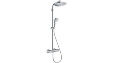 Colonne de douche CHROMA Top 280 - HANSGROHE - avec 1 jet mitigeur chromé -