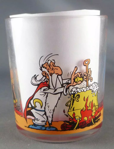 Asterix verre nutella 1995 - asterix,