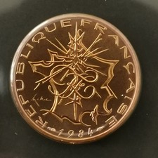 10 FRANCS MATHIEU 1984 TRANCHE A FDC SCELLEE ET ISSUE DU COFFRET / UNC FRANCE