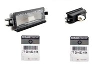 Pour RENAULT CLIO II 98-20 Lampe d'éclairage de plaque ORIGINAL 7700433414 top