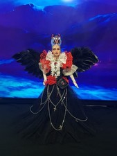 Barbie Collector Mattel Devil  Angel  Ooak Repaint