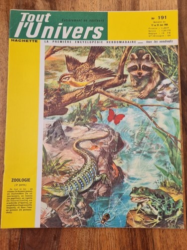 Tout univers 191 zoologie - tout, n°191