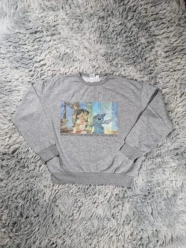 Sweat crewneck vintage - , gris