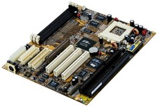 Carte Mère PC CHIPS M577 VER.3.0 SOCKET 7 SDRAM AGP PCI ISA Baby-AT