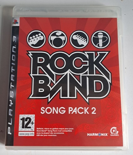 Jeu ps3 rock band - pack, 2
