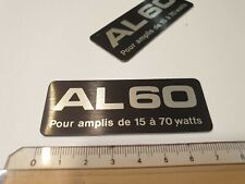 Veritable logo 72mm original pour haut-parleur enceinte speaker ALPHERATZ AL60