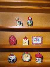 Lot de 8 fèves Émaux de