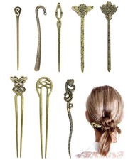 8 pièces Baguette Cheveux
