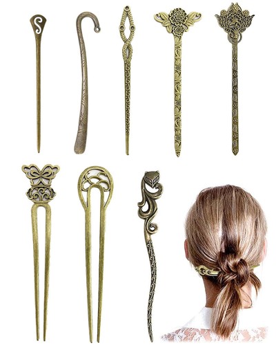 Pièces baguette cheveux - 8,