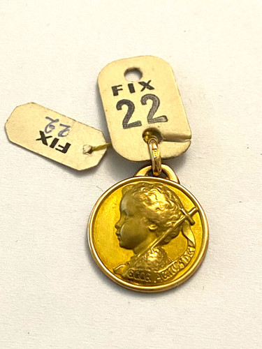 Ancien pendentif ecce agnus - pendentif,