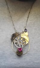 Réminiscence**Collier sautoir argenté