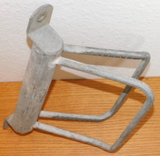 vintage SUISSE ancien PORTE VELO de GRANDE QUALITE SUPPORT MURAL en métal GARAGE