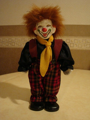Clown porcelaine - clown,