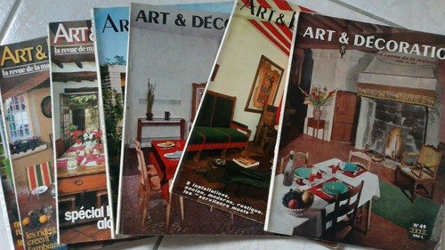 Lot vintage revue art et - lot,