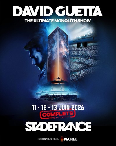 Place concert david - david, guetta