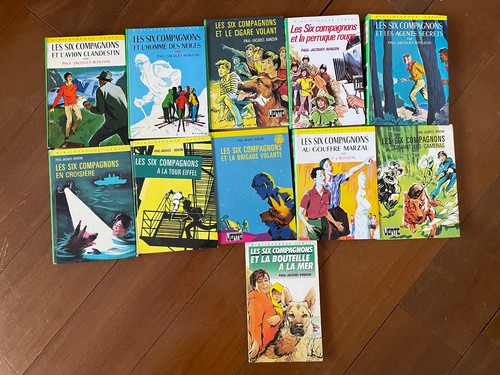 Lot livres les six - les,