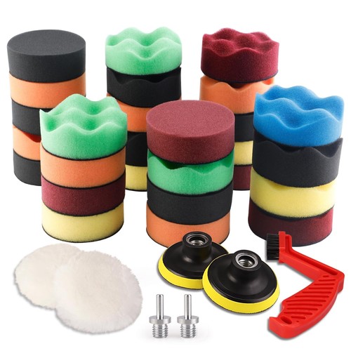34pcs éponge polissage - de,