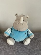 Doudou peluche rhinocéros