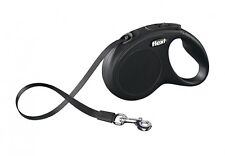 LAISSE ENROULEUR FLEXI NEW CLASSIC SANGLE NOIR  XS 3M  (41191218)