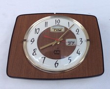 MONTRE MURALE - HORLOGE - JAPY ELECTRIQUE  -  VINTAGE 70' - ANCIEN