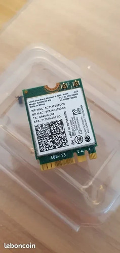 Carte réseau mini pcie fi - pcie, wi-fi