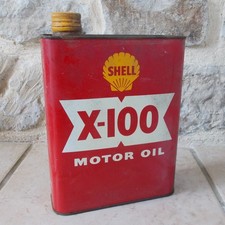 Ancien Bidon d'Huile SHELL