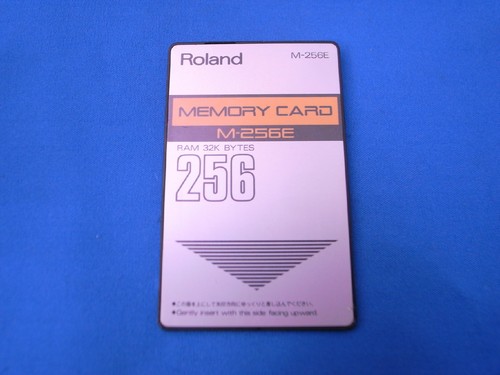 Roland 256e carte - roland, m-256e