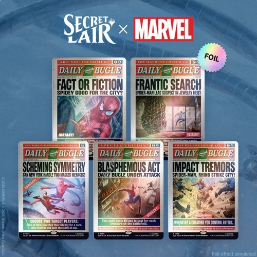 Mtg secret lair marvel - secret,