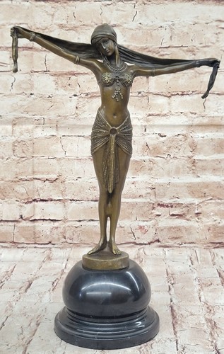 Statue bronze art déco - statue,