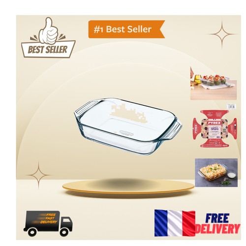 Plat rectangulaire pyrex - plat,