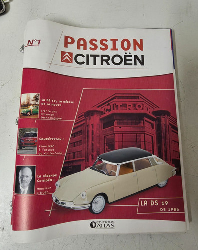 Fascicule passion citroen - citroen, n°1