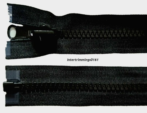 Zip noir 31 fermeture - 26", &