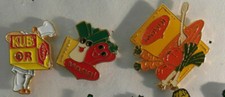 Lot de 3 Pin's différents - thème - Maggi - Kub -