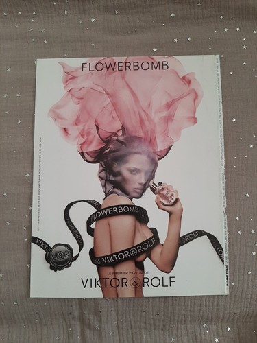 Publicité papier parfum - papier,