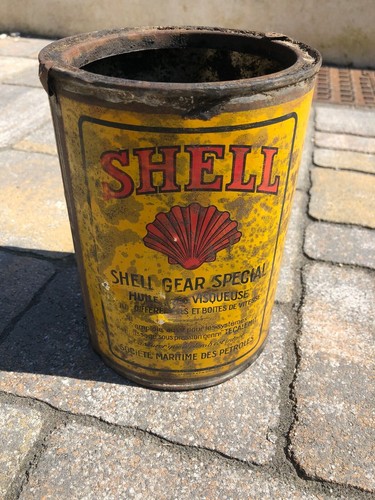 Bidon huile shell 1930 - huile,