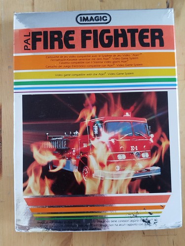 Jeu fire fighter - jeu, /atari