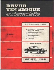 ▄▀▄ Revue Technique Matra M530 et M530 LX - RTA 291 ▄▀▄