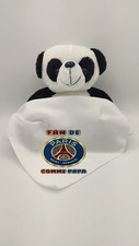 PELUCHE OURS PANDA BANDANA PSG